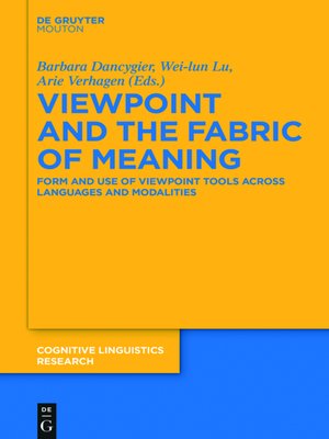 cover image of Viewpoint and the Fabric of Meaning